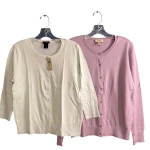 Ann Taylor Cardigan 2 Piece Bundle